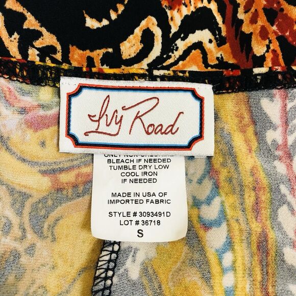 Ivy Road Dress Womens Small Multicolor Floral Paisley - Picture 3 of 7